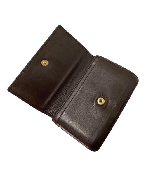 BOTTEGA VENETA（ボッテガベネタ）BOTTEGA VENETA (ボッテガベネタ) カードケース ブラウン サイズ:下記参照の古着・服飾アイテム