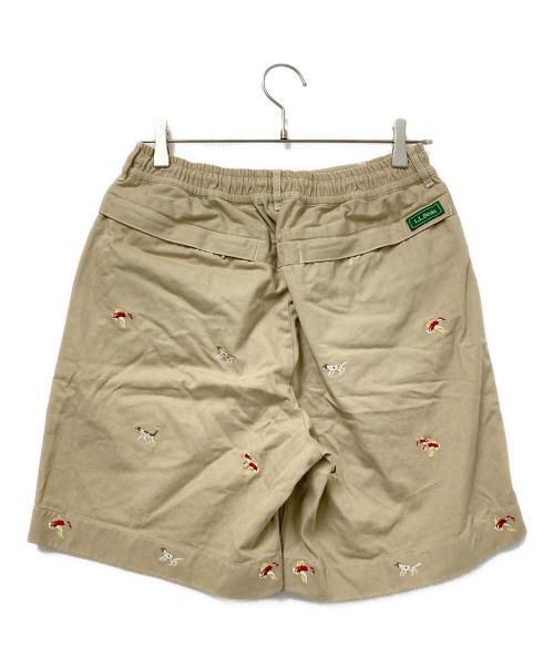 L.L.Bean（エルエルビーン）L.L.Bean (エルエルビーン) エンブロイダリーショーツ ベージュ サイズ:XSの古着・服飾アイテム