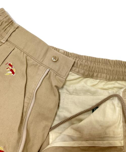 L.L.Bean（エルエルビーン）L.L.Bean (エルエルビーン) エンブロイダリーショーツ ベージュ サイズ:XSの古着・服飾アイテム