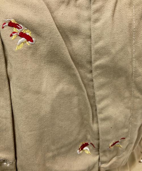L.L.Bean（エルエルビーン）L.L.Bean (エルエルビーン) エンブロイダリーショーツ ベージュ サイズ:XSの古着・服飾アイテム