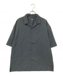 THE NORTH FACE（ザ ノース フェイス）の古着「S/Sアロハベントシャツ」｜ブラック