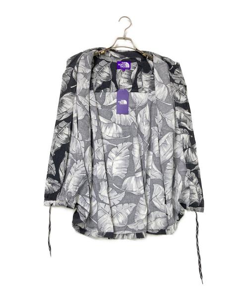 THE NORTHFACE PURPLELABEL（ザ・ノースフェイス パープルレーベル）THE NORTHFACE PURPLELABEL (ザ・ノースフェイス パープルレーベル) PAフィールドシャツ ホワイト×ブラック サイズ:L 未使用品の古着・服飾アイテム