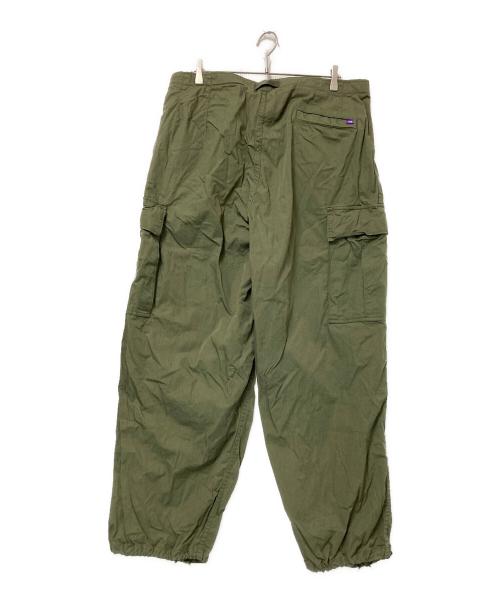 THE NORTHFACE PURPLELABEL（ザ・ノースフェイス パープルレーベル）THE NORTHFACE PURPLELABEL (ザ・ノースフェイス パープルレーベル) Ripstop Field Cargo Pants グリーン サイズ:36の古着・服飾アイテム