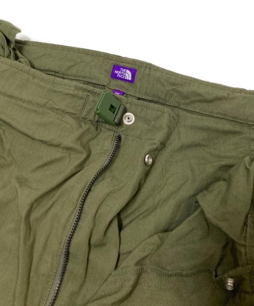 THE NORTHFACE PURPLELABEL（ザ・ノースフェイス パープルレーベル）THE NORTHFACE PURPLELABEL (ザ・ノースフェイス パープルレーベル) Ripstop Field Cargo Pants グリーン サイズ:36の古着・服飾アイテム