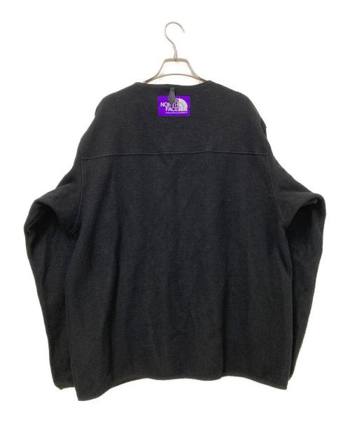 THE NORTHFACE PURPLELABEL（ザ・ノースフェイス パープルレーベル）THE NORTHFACE PURPLELABEL (ザ・ノースフェイス パープルレーベル) PLAS フリース フィールドカーディガン ブラック サイズ:Lの古着・服飾アイテム