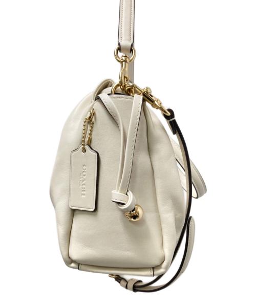 COACH（コーチ）COACH (コーチ) フェイ ドローストリング バッグ アイボリー サイズ:下記参照の古着・服飾アイテム