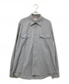 LEVI'S STA-PRESTリーバイス ステイプレスト）の古着「ワークシャツ」｜グレー