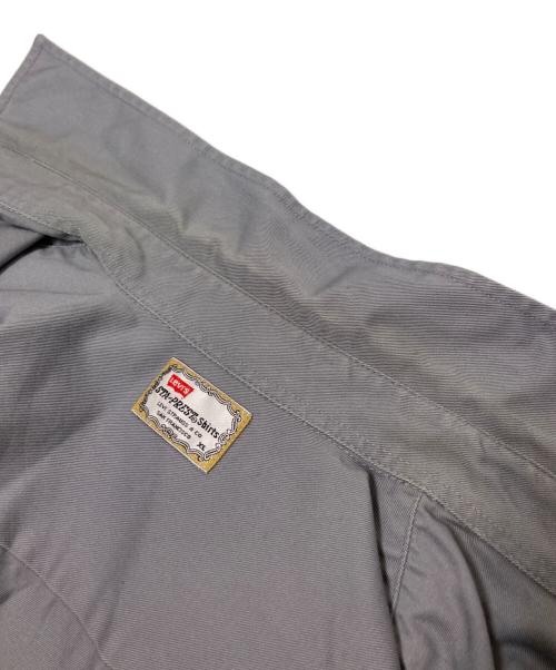 LEVI'S STA-PREST（リーバイス ステイプレスト）LEVI'S STA-PREST (リーバイス ステイプレスト) ワークシャツ グレー サイズ:XLの古着・服飾アイテム
