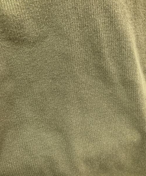 PoFF（ポーフ）PoFF (ポーフ) ハーフボタンニット グリーン サイズ:Fの古着・服飾アイテム