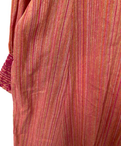 freada（フリーダ）freada (フリーダ) 刺繍柄ワンピース レッド サイズ:FREEの古着・服飾アイテム