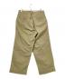 TUKI (ツキ) MILITARY CHINOS ベージュ サイズ:3：5000円