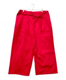 TUKI（ツキ）の古着「SLEEPING PANTS」｜レッド