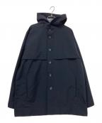 NEW BALANCE×OVERCOATニューバランス×オーバーコート）の古着「ケープ フードジャケット」｜ブラック