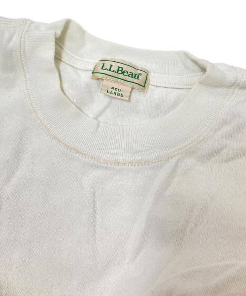 L.L.Bean（エルエルビーン）L.L.Bean (エルエルビーン) Bean's 1980 SS Catarog Trout-Tee ホワイト サイズ:Lの古着・服飾アイテム
