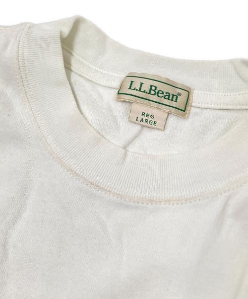 L.L.Bean（エルエルビーン）L.L.Bean (エルエルビーン) Bean's 1980 SS Catarog Trout-Tee ホワイト サイズ:Lの古着・服飾アイテム