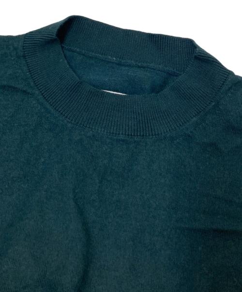 MM6 Maison Margiela（エムエムシックスメゾンマルジェラ）MM6 Maison Margiela (エムエムシックスメゾンマルジェラ) サイドリボンハイネックニットベスト グリーン サイズ:Sの古着・服飾アイテム