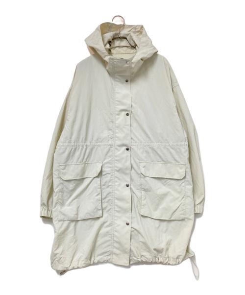 JOURNAL STANDARD relume（ジャーナルスタンダード レリューム）JOURNAL STANDARD relume (ジャーナルスタンダード レリューム) リサイクルナイロンフーディーコート アイボリー サイズ:FREEの古着・服飾アイテム