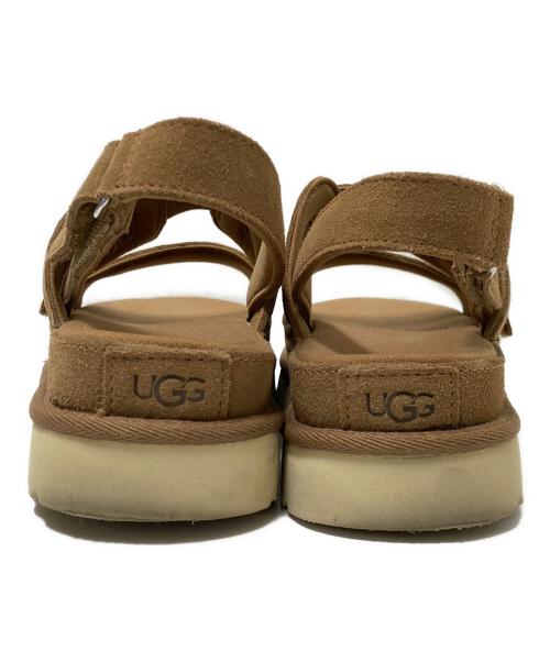 UGG（アグ）UGG (アグ) ストラップサンダル ブラウン サイズ:24.5cmの古着・服飾アイテム