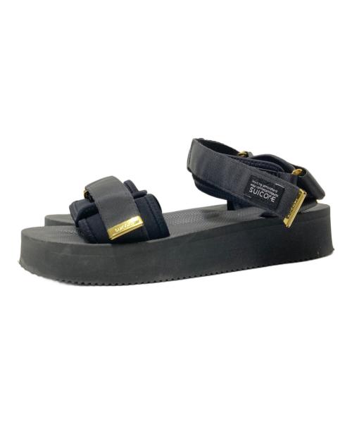suicoke（スイコック）suicoke (スイコック) journal standard L'essage (ジャーナルスタンダード レサージュ) CEL-PO LESS:サンダル ブラック サイズ:25.0㎝の古着・服飾アイテム