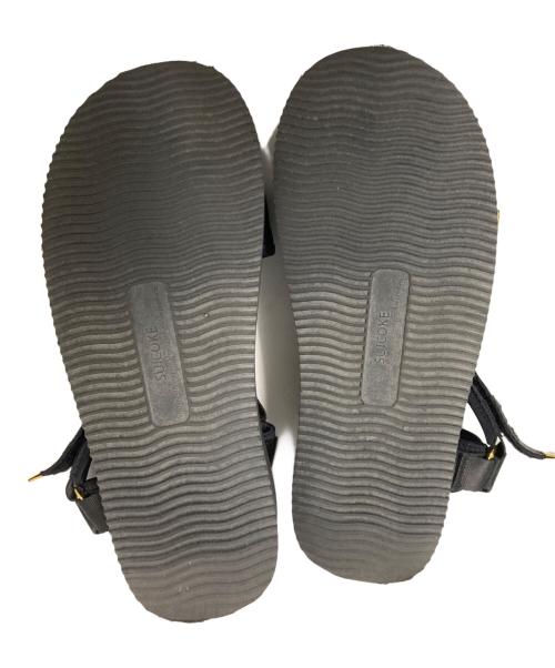 suicoke（スイコック）suicoke (スイコック) journal standard L'essage (ジャーナルスタンダード レサージュ) CEL-PO LESS:サンダル ブラック サイズ:25.0㎝の古着・服飾アイテム