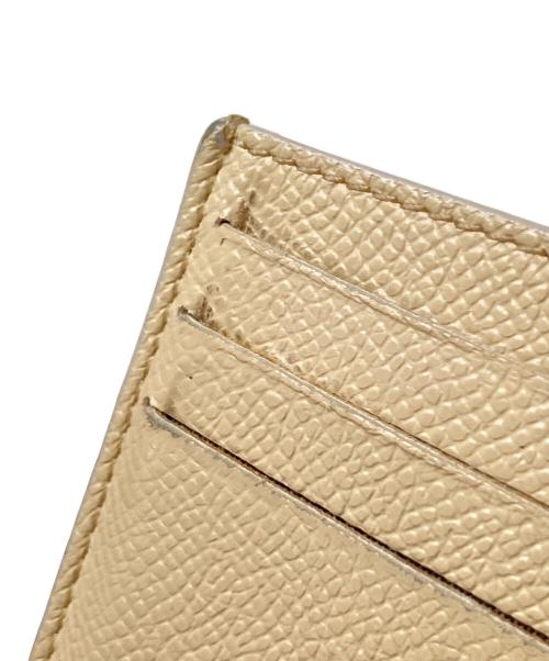 Maison Margiela（メゾンマルジェラ）Maison Margiela (メゾンマルジェラ) 4ステッチカードケース ベージュ サイズ:下記参照の古着・服飾アイテム