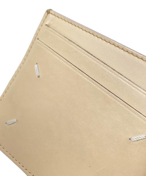 Maison Margiela（メゾンマルジェラ）Maison Margiela (メゾンマルジェラ) 4ステッチカードケース ベージュ サイズ:下記参照の古着・服飾アイテム