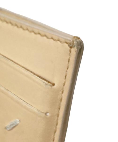 Maison Margiela（メゾンマルジェラ）Maison Margiela (メゾンマルジェラ) 4ステッチカードケース ベージュ サイズ:下記参照の古着・服飾アイテム