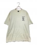 HUF×Kuumbaハフ×）の古着「International TEE」｜ベージュ