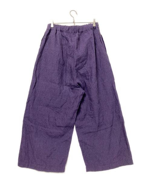 journal standard luxe（ジャーナルスタンダード ラックス）journal standard luxe (ジャーナルスタンダード ラックス) チェックパンツ パープル サイズ:下記参照の古着・服飾アイテム