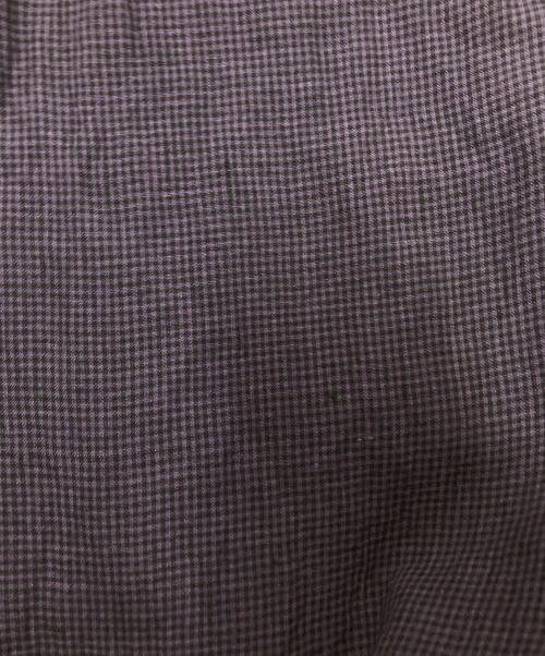 journal standard luxe（ジャーナルスタンダード ラックス）journal standard luxe (ジャーナルスタンダード ラックス) チェックパンツ パープル サイズ:下記参照の古着・服飾アイテム