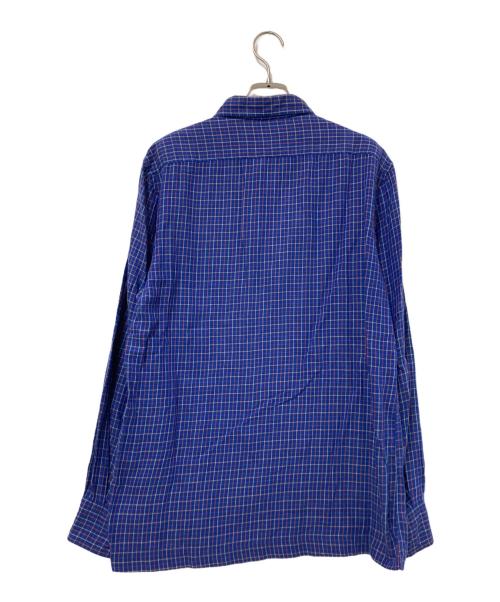PAUL SMITH（ポールスミス）PAUL SMITH (ポールスミス) チェックシャツ ネイビー サイズ:Lの古着・服飾アイテム
