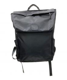 Manhattan Portage BLACK LABEL（マンハッタンポーテージ ブラックレーベル）の古着「ナイロンバックパック」｜ブラック