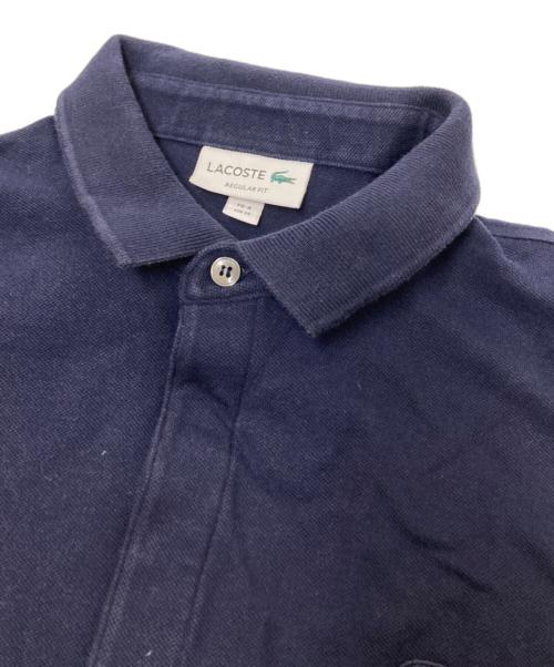 LACOSTE（ラコステ）LACOSTE (ラコステ) ポロシャツ ネイビー サイズ:US:Mの古着・服飾アイテム