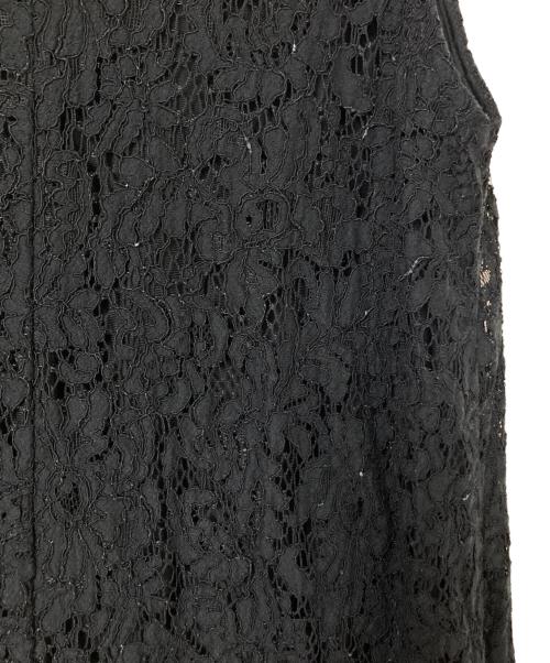 maison celon（メゾンセロン）maison celon (メゾンセロン) ノースリーブレースワンピース ブラック サイズ:FREEの古着・服飾アイテム