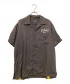 SCHOTT BROS.ショットブロス）の古着「LYOCELL SS BOWLING SHIRT」｜ブラウン