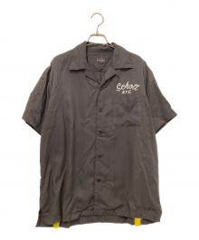 SCHOTT BROS.（ショットブロス）の古着「LYOCELL SS BOWLING SHIRT」｜ブラウン