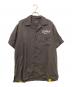 SCHOTT BROS.（ショットブロス）の古着「LYOCELL SS BOWLING SHIRT」｜ブラウン