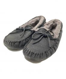UGG（アグ）の古着「モカシンシューズ」｜ブラック