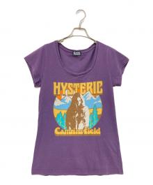 Hysteric Glamour（ヒステリックグラマー）の古着「プリントTシャツ」｜パープル