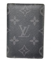 LOUIS VUITTON（ルイ ヴィトン）の古着「モノグラム・エクリプス オーガナイザー・ドゥ・ポッシュ」｜ブラック