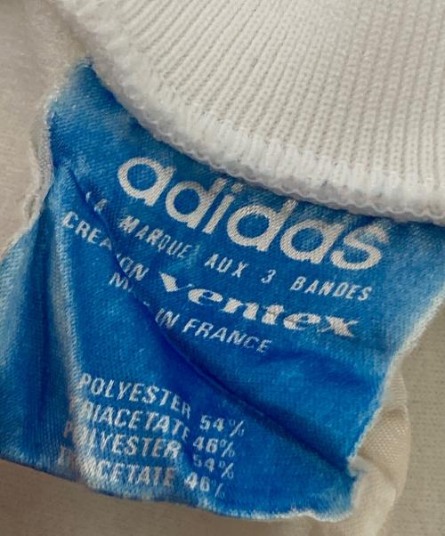 adidas（アディダス）adidas (アディダス) 70sトラックジャケット ホワイト×ネイビー サイズ:下記参照の古着・服飾アイテム