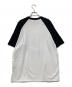 AVIREX (アヴィレックス) Raglan T-SHIRT ホワイト×ブラック サイズ:FREE：4000円