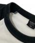 中古・古着 AVIREX (アヴィレックス) Raglan T-SHIRT ホワイト×ブラック サイズ:FREE：4000円