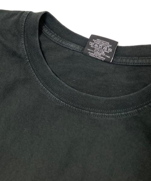 stussy（ステューシー）stussy (ステューシー) Crown Wreath Pig Dyed Tee ブラック サイズ:XLの古着・服飾アイテム