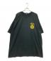 stussy（ステューシー）の古着「Crown Wreath Pig Dyed Tee」｜ブラック