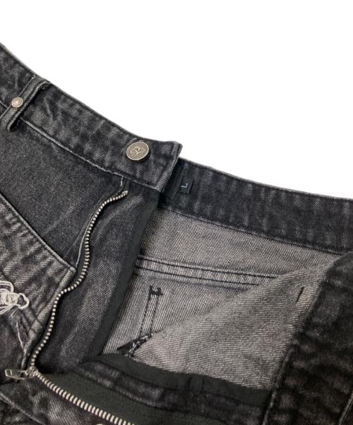 ARGUECULTURE（アルグエカルチャー）ARGUECULTURE (アルグエカルチャー) ダメージ加工デニムパンツ インディゴ サイズ:Lの古着・服飾アイテム