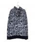 stussy (ステューシー) 総柄ジップパーカー ホワイト×ブラック サイズ:XL：7000円