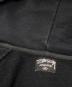中古・古着 stussy (ステューシー) 総柄ジップパーカー ホワイト×ブラック サイズ:XL：7000円