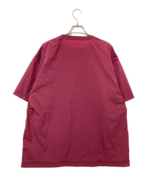 MACKINTOSH PHILOSOPHY（マッキントッシュ フィロソフィー）MACKINTOSH PHILOSOPHY (マッキントッシュ フィロソフィー) ナイロンストレッチTシャツ レッド サイズ:40の古着・服飾アイテム