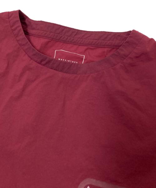 MACKINTOSH PHILOSOPHY（マッキントッシュ フィロソフィー）MACKINTOSH PHILOSOPHY (マッキントッシュ フィロソフィー) ナイロンストレッチTシャツ レッド サイズ:40の古着・服飾アイテム